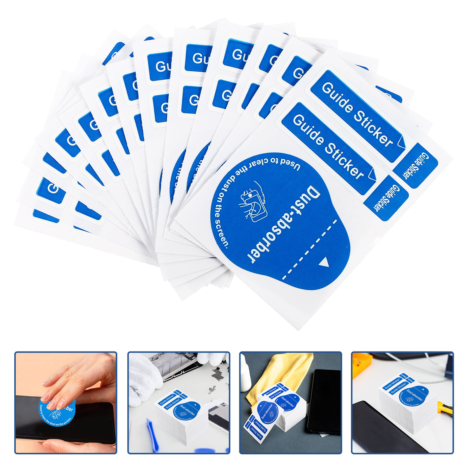 Dust Removal Sticker - 200 adesivi per la rimozione della