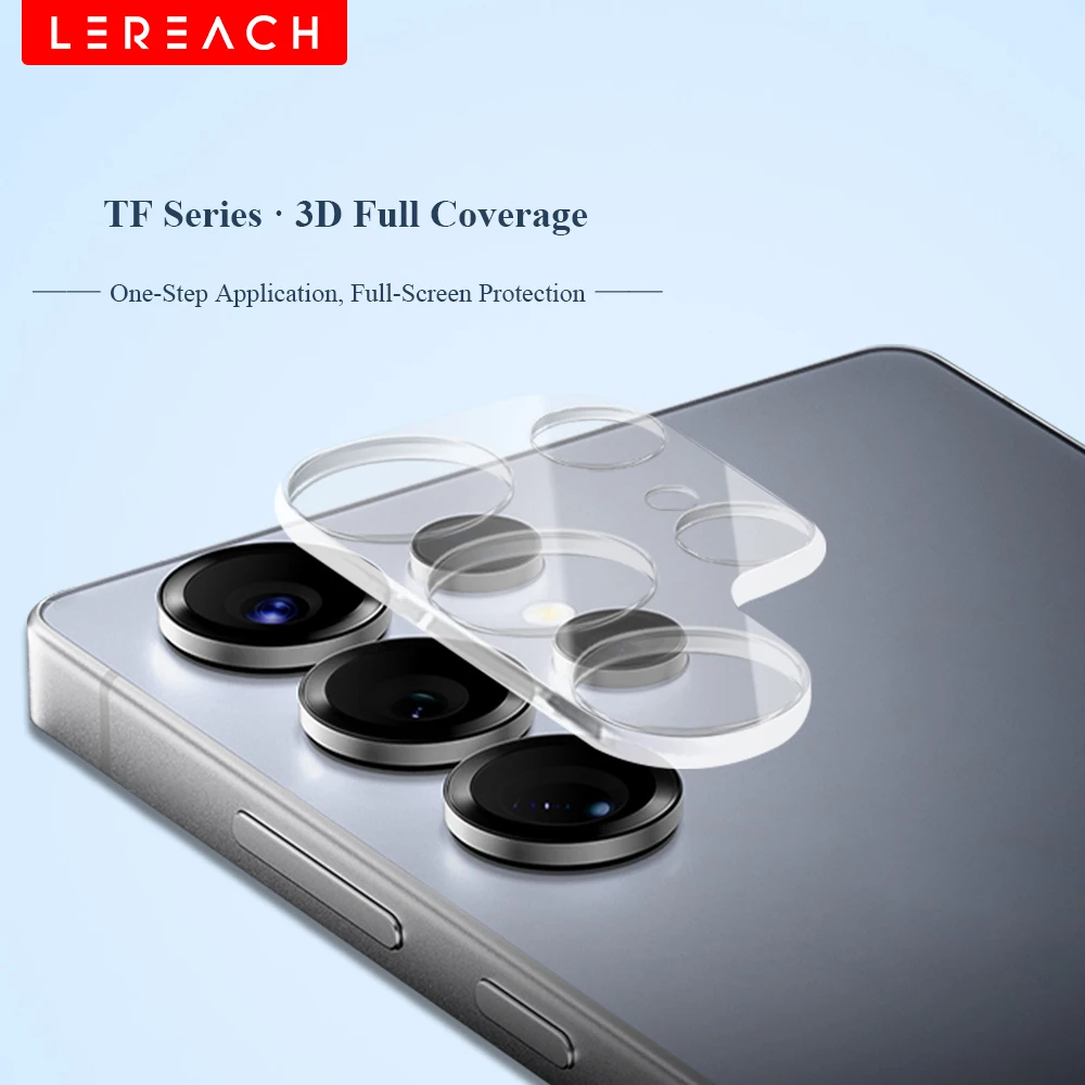 Glass Protector Auto - Lereach Protezione per Lenti Fotocamera in