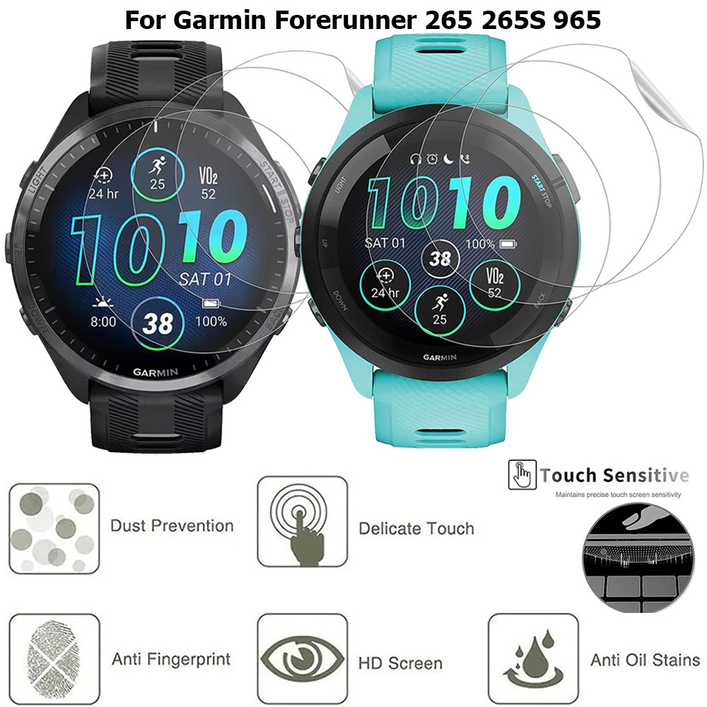 Smartwatch Screen Film - 3 pezzi morbida HD idrogel pellicola