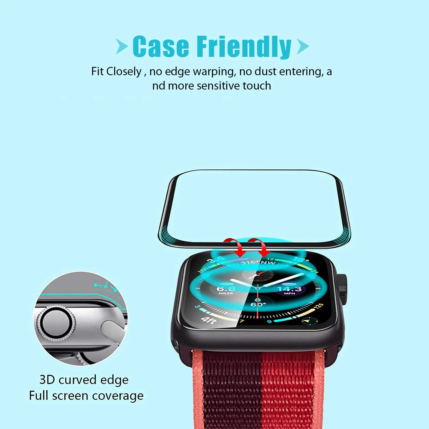 Pellicola Protettiva 3D in Vet - Smartwatch Screen Film recensione e prezzo