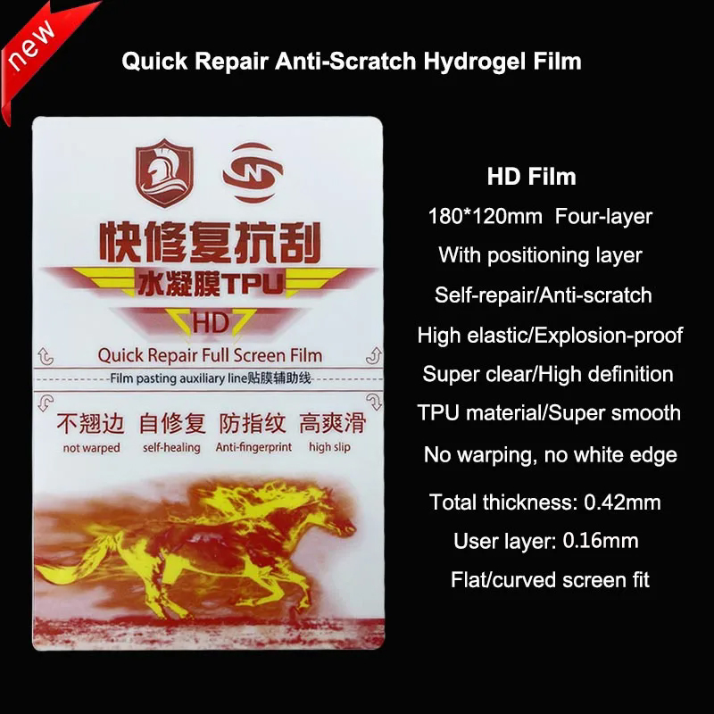 FONLYU 50PCS HD Matte TPU fles - Flexible Tpu Film recensione e prezzo