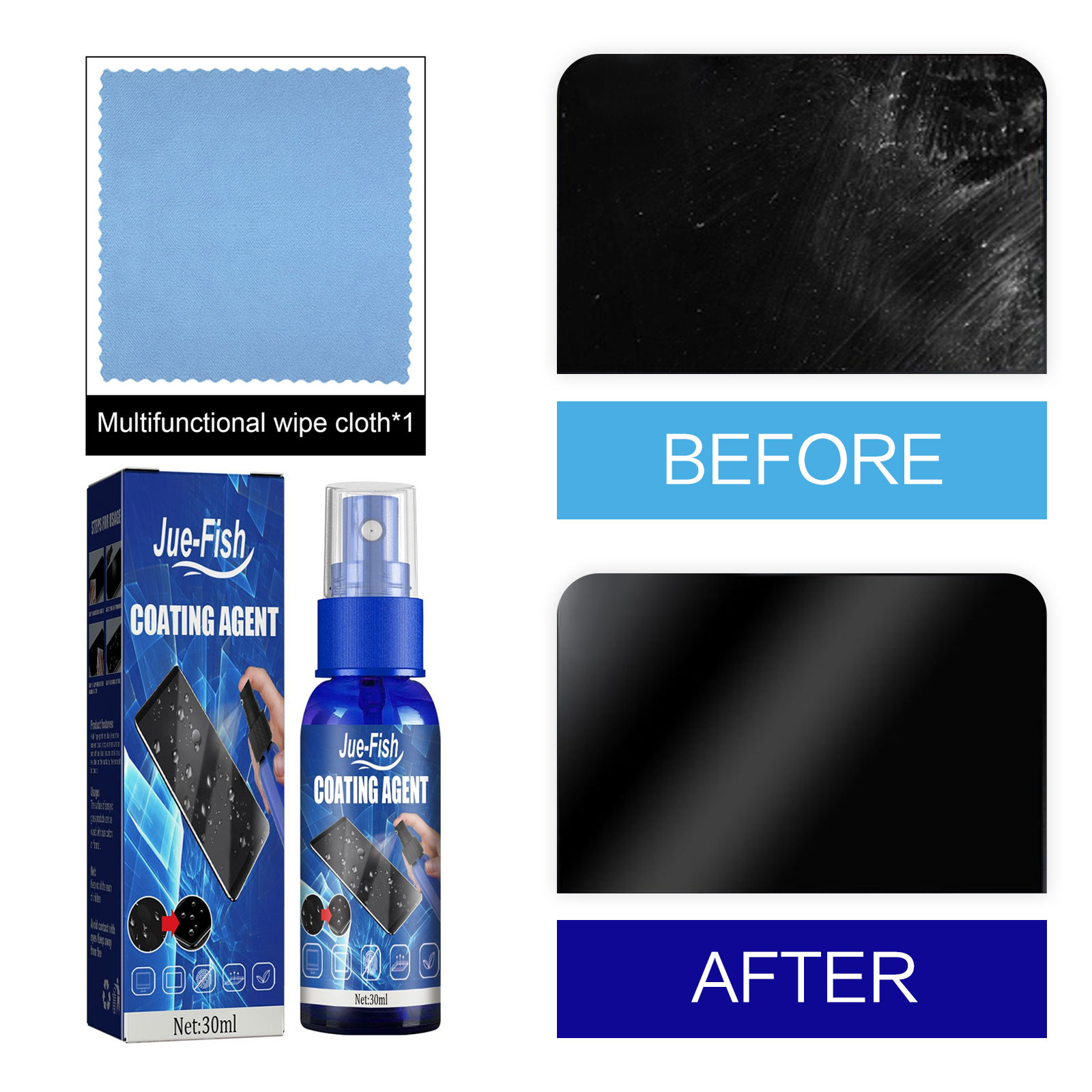 Protezione per lo schermo liqu - Oleophobic Coating Spray recensione e prezzo